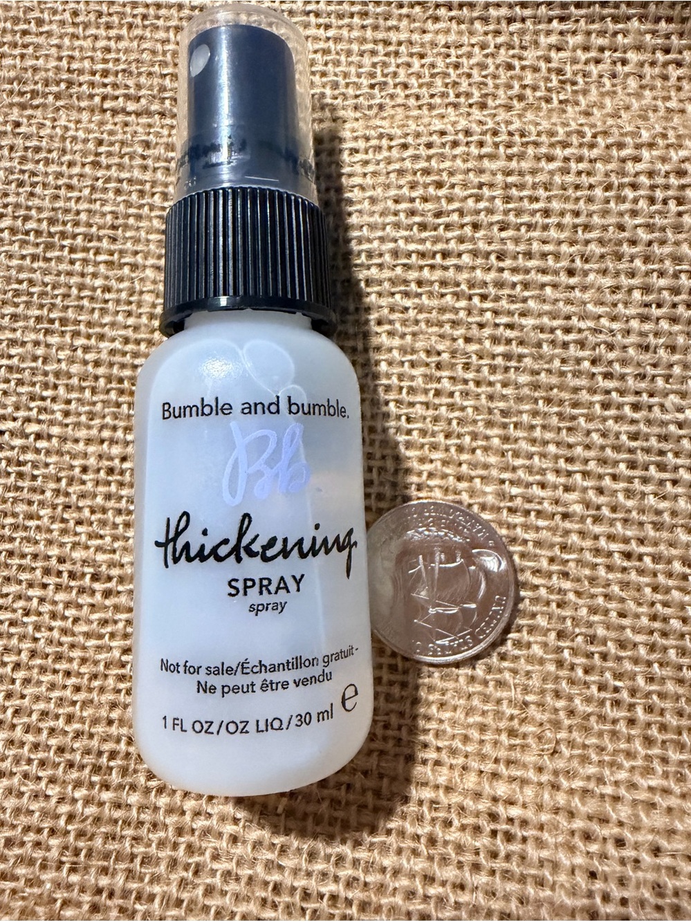 🌶5/$16 Bumble and Bumble thickening spray purse travelNWT